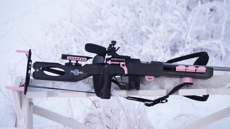 Ergonomic custom biathlon stock